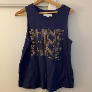 Spiritual Gangster Shine tank. Medium.